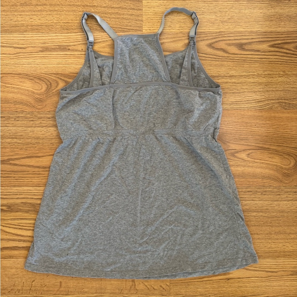 Amazon Women's Nursing Tank Tops - Black, Gray, and Green - 3 Pack - Picture 7 of 9